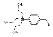 (4-Bromomethyl-phenyl)-tripropyl-silane_497180-88-8