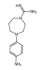 4-(4-amino-phenyl)-[1,4]-diazepan-1-carboxamidine_497249-29-3