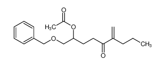 5-Nonanone, 2-(acetyloxy)-6-methylene-1-(phenylmethoxy)-_497254-29-2