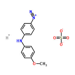 4-diazo-4'-methoxydiphenylamine sulfate_49732-38-9