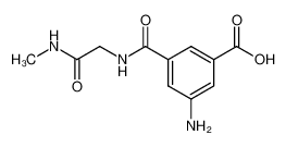 5-Amino-N-methylcarbamoylmethyl-isophthalamic acid_49755-99-9