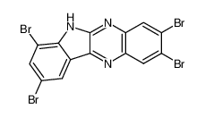2,3,7,9-tetrabromo-6H-indolo[2,3-b]quinoxaline_49764-51-4