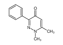 1,6-dimethyl-3-phenyl-1H-pyridazin-4-one_49772-62-5