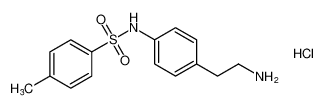 N-(4-(2-aminoethyl)phenyl)-4-methylbenzenesulfonamide hydrochloride_497821-44-0