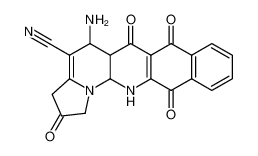 5-amino-2,6,7,12-tetraoxo-1,2,3,5,5a,6,7,12,13,13a-decahydro-13,13b-diazacyclopenta[a]naphthacene-4-carbonitrile_497833-40-6