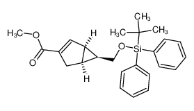 methyl (1S,5S,6S)-6-(tert-butyldimethylsilyloxymethyl)bicyclo[3.1.0]hex-2-ene-3-carboxylate_497839-40-4