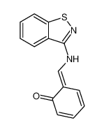 6-[(1,2-benzothiazol-3-ylamino)methylidene]cyclohexa-2,4-dien-1-one_497859-08-2