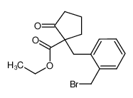 ethyl 1-(2-(bromomethyl)benzyl)-2-oxocyclopentane-1-carboxylate_497862-94-9