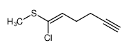 1-chloro-1-methylsulfanyl-hex-1-en-5-yne CAS:4980-61-4 manufacturer & supplier