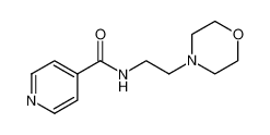 4-Pyridinecarboxamide, N-[2-(4-morpholinyl)ethyl]-_49808-94-8