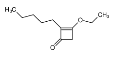 2-Ethoxy-1-pentyl-cyclobuten-(1)-on-(4)_49826-31-5