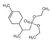 4-(1-diethoxyphosphorylpropan-2-yl)-1-methylcyclohexene_49830-19-5
