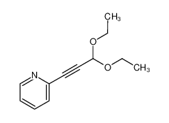 1-(2-pyridyl)-3,3-diethoxyprop-1-yne_49836-19-3