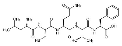L-Phenylalanine, L-leucyl-L-cysteinyl-L-glutaminyl-L-threonyl-_498527-99-4