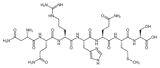 L-Serine,L-asparaginyl-L-glutaminyl-L-arginyl-L-histidyl-L-glutaminyl-L-methionyl-_498567-07-0