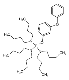 tris(dibutylamino)(3-phenoxyphenoxy)phosphonium_49857-87-6