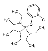 (2-chlorophenoxy)tris(diethylamino)phosphonium_49858-18-6