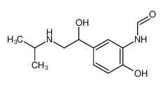3-formylamino-4-hydroxy-α-(isopropylaminomethyl)benzyl alcohol_49861-89-4