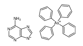 tetraphenylarsonium 6-aminopurin-9-ide_49864-81-5
