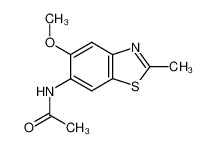 N-(5-methoxy-2-methyl-benzothiazol-6-yl)-acetamide_499186-81-1