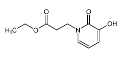 3-(3-Hydroxy-2-oxo-2H-pyridin-1-yl)-propionic acid ethyl ester_499237-85-3