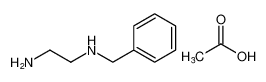 1,2-Ethanediamine, N-(phenylmethyl)-, acetate_499774-00-4