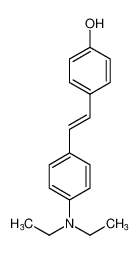 Phenol, 4-[(1E)-2-[4-(diethylamino)phenyl]ethenyl]-_499786-97-9