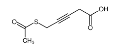 5-Acetylsulfanyl-pent-3-ynoic acid_499820-51-8