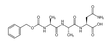 L-Asparagine, N-[(phenylmethoxy)carbonyl]-L-alanyl-L-alanyl-_499969-23-2