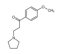 1-(4-methoxy-phenyl)-3-pyrrolidino-propan-1-one_499974-62-8