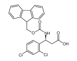 fmoc-(s)-3-amino-3-(2,4-dichloro-phenyl)-propionic acid_501015-34-5