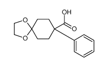 8-phenyl-1,4-dioxaspiro[4.5]decane-8-carboxylic acid_51509-99-0