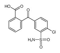 2-(4-chloro-3-sulfamoylbenzoyl)benzoic acid_5270-74-6