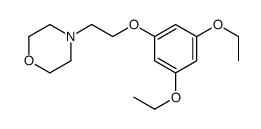 4-[2-(3,5-Diethoxyphenoxy)ethyl]morpholine_53731-36-5