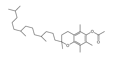 (2R)-2,5,7,8-Tetramethyl-2-[(4R,8R)-4,8,12-trimethyltridecyl]-3,4 -dihydro-2H-chromen-6-yl acetate_54-22-8