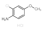 2-chloro-4-methoxyaniline,hydrochloride_5407-52-3