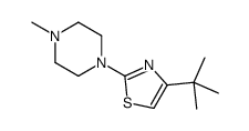 4-tert-butyl-2-(4-methylpiperazin-1-yl)-1,3-thiazole_54147-28-3