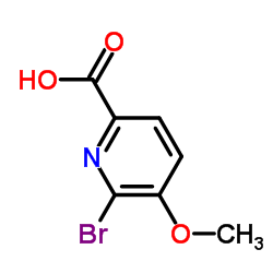 2-Bromo-3-methoxypyridine-6-carboxylic acid_54232-43-8