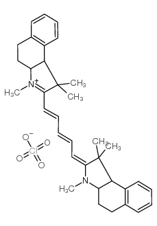 4,5:4',5'-dibenzo-1,1',3,3,3',3'-hexamethylindadicarbocyanine perchlorate_54389-98-9