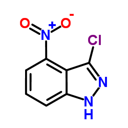 3-Chloro-4-nitro-1H-indazole_54768-47-7