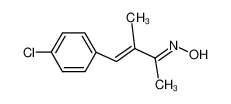 4-(4-Chlorophenyl)-3-methyl-3-buten-2-oneoxime_55224-94-7