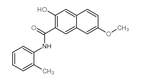 3-hydroxy-7-methoxy-N-(o-tolyl)naphthalene-2-carboxamide_5538-57-8