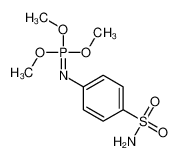 4-[(trimethoxy-λ<sup>5</sup>-phosphanylidene)amino]benzenesulfonamide_56287-19-5