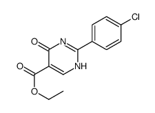 ethyl 2-(4-chlorophenyl)-6-oxo-1H-pyrimidine-5-carboxylate_56406-33-8