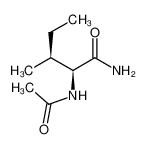 (2S,3S)-2-acetamido-3-methylpentanamide_56711-06-9