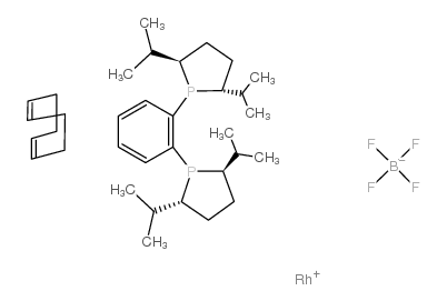 1,2-Bis((2R,5R)-2,5-diisopropylphospholano)benzene(cyclooctadiene)rhodium(I) tetrafluoroborate_569650-64-2