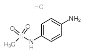 N-(4-aminophenyl)methanesulfonamide,hydrochloride_57005-04-6