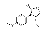 (4S)-4-Ethyl-3-(4-methoxyphenyl)-1,3-oxazolidin-2-one_572923-07-0