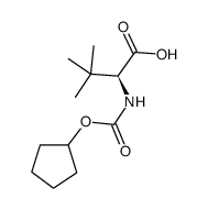 (2S)-2-(cyclopentyloxycarbonylamino)-3,3-dimethylbutanoic acid_572924-00-6