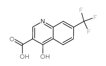 4-hydroxy-7-trifluoromethyl-3-quinolinecarboxylic acid_574-92-5